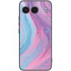 Picasee silikónový čierny obal pre OnePlus Nord 4 - Pink liquid Picasee silikónový čierny obal pre OnePlus Nord 4 - Pink liquid