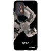 Picasee silikónový čierny obal pre Samsung Galaxy A23 A236B 5G - Astronaut Big Picasee silikónový čierny obal pre Samsung Galaxy A23 A236B 5G - Astronaut Big
