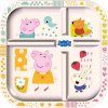 Koziol Výukový talíř + kostky, EASY EATER PEPPA PIG G, KOZIOL Koziol Výukový talíř + kostky, EASY EATER PEPPA PIG G, KOZIOL