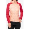 Dámska hybridná bunda dámska Peak Performance Helium Down Hybrid Hood - peach fuzz/tech burgundy Dámska hybridná bunda dámska Peak Performance Helium Down Hybrid Hood - peach fuzz/tech burgundy