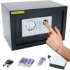 ELEKTRONICKÝ TREZOR NA ODTLAČOK PRSTA, KÓD A HESLO, PEVNÝ, 6,5 kg ELEKTRONICKÝ TREZOR NA ODTLAČOK PRSTA, KÓD A HESLO, PEVNÝ, 6,5 kg