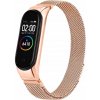 Náramok SmartGuard pre Xiaomi 5/6/7, oceľ, ružový Náramok SmartGuard pre Xiaomi 5/6/7, oceľ, ružový