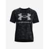 Dámske tričko Under Armour LOGO AOP HEAVYWEIGHT SS-BLK M Dámske tričko Under Armour LOGO AOP HEAVYWEIGHT SS-BLK M