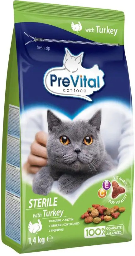 PreVital mačka Sterile morka 4 x 1,4 kg