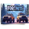 Sablio Obraz FORTNITE Off-road autá - 150x110 cm Sablio Obraz FORTNITE Off-road autá - 150x110 cm