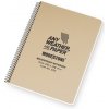 Vodeodolný zápisník štvorčekový Side Spiral A5 210 mm × 148 mm Modestone®, 30 listov – Coyote Vodeodolný zápisník štvorčekový Side Spiral A5 210 mm × 148 mm Modestone®, 30 listov – Coyote