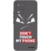 Picasee silikónový čierny obal pre Realme 8 Pro - Evil Eye - Transparent Picasee silikónový čierny obal pre Realme 8 Pro - Evil Eye - Transparent