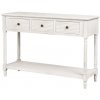 LivinHill Konzolový stolík Livorno 120 cm biely LivinHill Konzolový stolík Livorno 120 cm biely