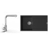 K-StrongSinks S3 Set drez Zala 860x500mm granit čierna + Batéria Stréva chrom K-StrongSinks S3 Set drez Zala 860x500mm granit čierna + Batéria Stréva chrom