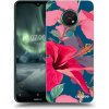 Picasee silikónový prehľadný obal pre Nokia 7.2 - Hibiscus Picasee silikónový prehľadný obal pre Nokia 7.2 - Hibiscus