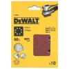 DeWALT DT3022 Brusný papír na suchý zip P80, 115 x 115 mm, 10 ks