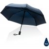 Impact 190T pongee RPET Aware deštník auto-open/close tm.modrý Impact 190T pongee RPET Aware deštník auto-open/close tm.modrý