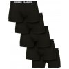 Organic Boxer Shorts 5-Pack blk+blk+blk+blk+blk čierna S Urban Classics 4065812063144 Organic Boxer Shorts 5-Pack blk+blk+blk+blk+blk čierna S Urban Classics 4065812063144