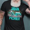 Tričko s potlačou JAWA Pionier Dámsky Čierna 3XL Tričko s potlačou JAWA Pionier Dámsky Čierna 3XL