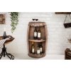 Bighome Regál na víno CASK 79 cm prírodná Bighome Regál na víno CASK 79 cm prírodná