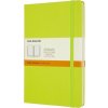 Moleskine Zápisník tvrdé dosky A5 linajkový limetka Moleskine Zápisník tvrdé dosky A5 linajkový limetka