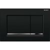 Geberit Sigma30 Ovládacie tlačidlo splachovania, čierna/chróm 115.883.KM.1 Geberit Sigma30 Ovládacie tlačidlo splachovania, čierna/chróm 115.883.KM.1