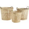 MADAM STOLTZ Úložný kôš Round Bamboo L MADAM STOLTZ Úložný kôš Round Bamboo L