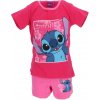 Dievčenské pyžamo Stitch dark pink, 128 Dievčenské pyžamo Stitch dark pink, 128