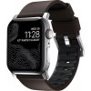 Nomad kožený remienok pre Apple Watch 42/44 mm - Active Pro Brown/Silver Hardware NM1A4mSNW0 Nomad kožený remienok pre Apple Watch 42/44 mm - Active Pro Brown/Silver Hardware NM1A4mSNW0