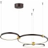 Altavola Design Aurora závesné svietidlo 3x74 W čierna-zlatá LA111/P_50_3k_black Altavola Design Aurora závesné svietidlo 3x74 W čierna-zlatá LA111/P_50_3k_black