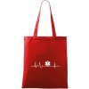 EKG rescue - Taška bavlnená - 42 x 38 cm ( Červená ) EKG rescue - Taška bavlnená - 42 x 38 cm ( Červená )