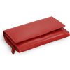 Červená dámska kožená listová peňaženka Imogen Červená dámska kožená listová peňaženka Imogen