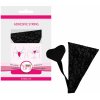 Bye Bra Adhesive String Lace Finish Black One Size Bye Bra Adhesive String Lace Finish Black One Size