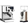 Rancilio Silvia BC PID, white + Eureka Mignon Specialita, WD white, walnut Rancilio Silvia BC PID, white + Eureka Mignon Specialita, WD white, walnut