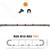 LED svetelná rampa Montana 140cm, Oranžová, EHK R65 14ml/V2 Číry Oranžová LED svetelná rampa Montana 140cm, Oranžová, EHK R65 14ml/V2 Číry Oranžová
