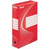 Esselte archívny box bielo červený 80 mm Esselte archívny box bielo červený 80 mm