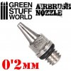 Airbrush tryska Green Stuff World 0,2mm (1 ks) Airbrush tryska Green Stuff World 0,2mm (1 ks)