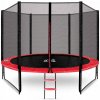 Záhradná trampolína 305 cm Červená + ochranná sieť Aga SPORT PRO Záhradná trampolína 305 cm Červená + ochranná sieť Aga SPORT PRO