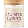 Goodie Svíčka s dřevěným praskajícím knotem - Lavender Garden 160 g Goodie Svíčka s dřevěným praskajícím knotem - Lavender Garden 160 g