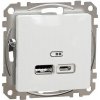 Sedna Design zásuvka nabíjací USB 2-násobná (A + C) 2,4A biela Sedna Design zásuvka nabíjací USB 2-násobná (A + C) 2,4A biela