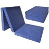 FIMEX Rozkladacie matrace pre hostí UNI 80x195x10cm Vzor: tmavě-modrá rôzne farby FIMEX Rozkladacie matrace pre hostí UNI 80x195x10cm Vzor: tmavě-modrá rôzne farby