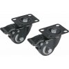 EXTOL PREMIUM Kolieska otočné s brzdou priemer 40 mm max 30 kg 2 ks EXTOL PREMIUM Kolieska otočné s brzdou priemer 40 mm max 30 kg 2 ks