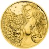 Česká mincovna Zlatá poluncová medaila Povesti českých hradov - Sovia princezná na Sovinci proof 15,56 g Česká mincovna Zlatá poluncová medaila Povesti českých hradov - Sovia princezná na Sovinci proof 15,56 g