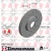 ZIMMERMANN Brzdový kotúč 610.3724.52 ZIMMERMANN Brzdový kotúč 610.3724.52