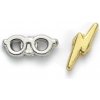 Harry Potter náušnice Lightning Bolt & Glasses Stud Harry Potter náušnice Lightning Bolt & Glasses Stud