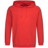 Stedman Ľahká bavlnená mikina s kapucňou - Červená | 2XL Stedman Ľahká bavlnená mikina s kapucňou - Červená | 2XL