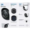 TP-LINK Outdoor Pan/Tilt Security Wi-Fi Camera SPEC: 2K (2304x1296), 2.4 GHz, Horizontal 360o FEATURE: Pan/Tilt, Color Night V Tapo C510W TP-LINK Outdoor Pan/Tilt Security Wi-Fi Camera SPEC: 2K (2304x1296), 2.4 GHz, Horizontal 360o FEATURE: Pan/Tilt, Color Night V Tapo C510W