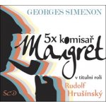 5 x komisař Maigret CD