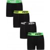 Puma 4pack chlapčenské boxerky čierne Puma 4pack chlapčenské boxerky čierne