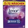 Lenor Color Amethyst prací prášok 3,6 kg 72 PD