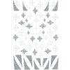 3D holo nálepky na nechty vločky J31 3D holo nálepky na nechty vločky J31
