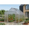 LANITPLAST skleník SARANA 8x12 PC 4 mm strieborný LG4748