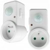 ECOLIGHT LED pohybový a súmrakový senzor do zásuvky - biela ECOLIGHT LED pohybový a súmrakový senzor do zásuvky - biela