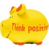 G.Wurm Keramická pokladnička Mysli pozitívne G.Wurm Keramická pokladnička Mysli pozitívne