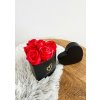 Darček pre ženy - Flower box With love Black-red Darček pre ženy - Flower box With love Black-red